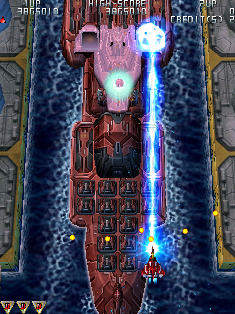 Raiden III screenshot 5 for Playstation 2